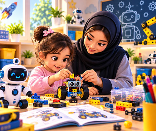 آموزش رباتیک برای تدریس و ورود به مربیگری رباتیک
