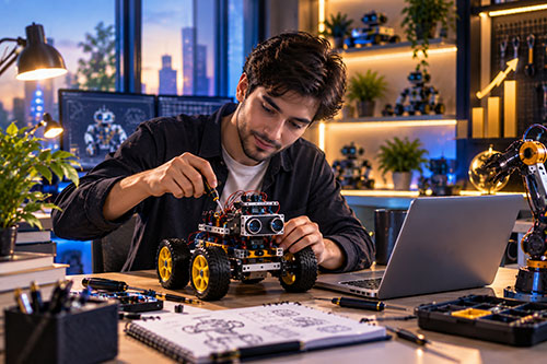 شروع مربیگری رباتیک و یادگیری مهارت‌های تدریس